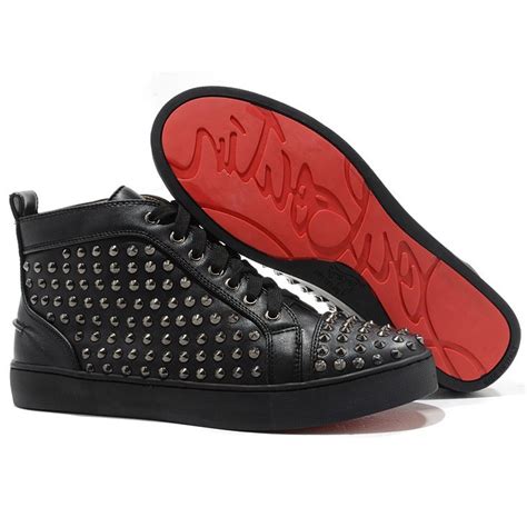 louis vuitton spiked sneakers low|christian louboutin sneakers black spikes.